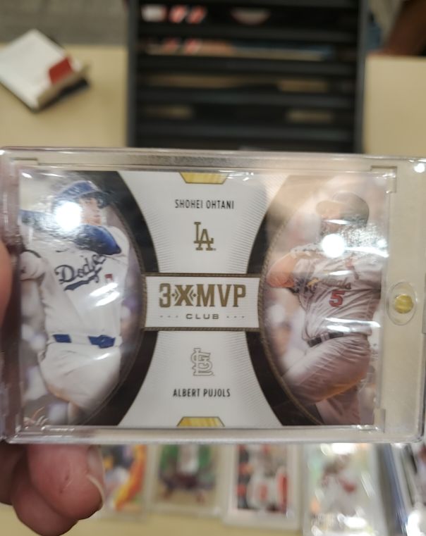 2025 Topps 3X MVP Club Shohei Ohtani & Albert Pujols — front