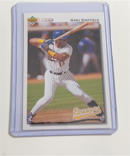 1992 Upper Deck #234 Gary Sheffield — front