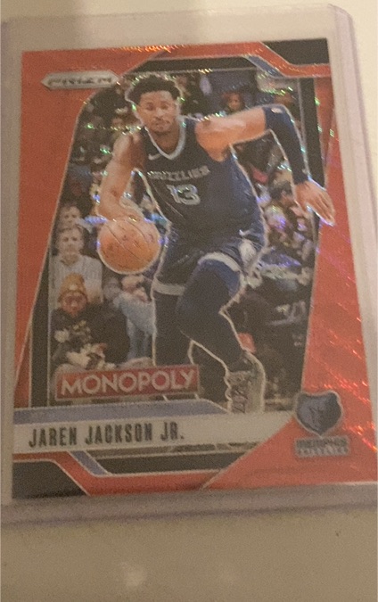 2024-25 Panini Prizm Monopoly Jaren Jackson Jr. — front
