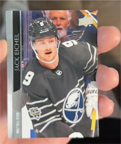 2020-21 Upper Deck Extended Series #691 Jack Eichel — front