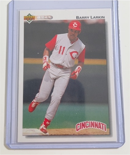 1992 Upper Deck #144 Barry Larkin — front