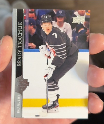2020-21 Upper Deck Extended Series #696 Brady Tkachuk — front