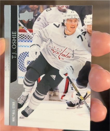 2020-21 Upper Deck Extended Series #675 T.J. Oshie — front