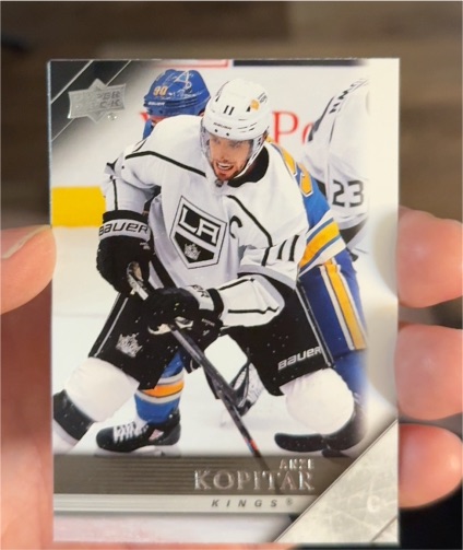 2020-21 Upper Deck Extended Series 2005-06 Tribute #T-32 Anze Kopitar — front