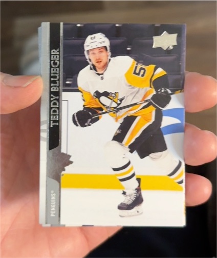 2020-21 Upper Deck Extended Series #608 Teddy Blueger — front