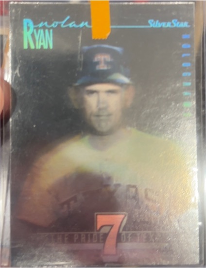 1991 Silver Star Nolan Ryan Pride of Texas #7 — front