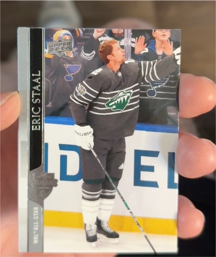 2020-21 Upper Deck #665 Eric Staal — front