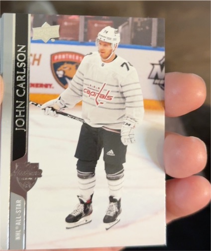2020-21 Upper Deck Extended Series #667 John Carlson NHL All Star — front