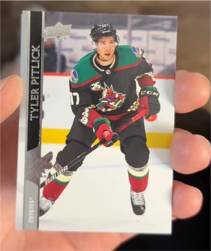 2020-21 Upper Deck Extended Series #508 Tyler Pitlick — front