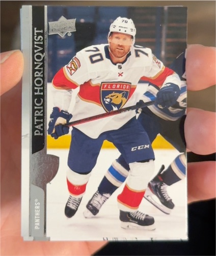 2020-21 Upper Deck Extended Series #558 Patric Hornqvist — front