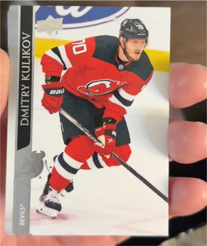 2020-21 Upper Deck Extended Series #583 Dmitry Kulikov — front