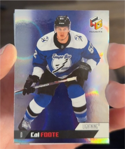2020-21 Upper Deck HoloGrFx #HG19 Cal Foote — front