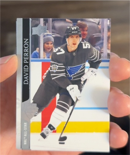 2020-21 Upper Deck Extended Series #660 David Perron — front