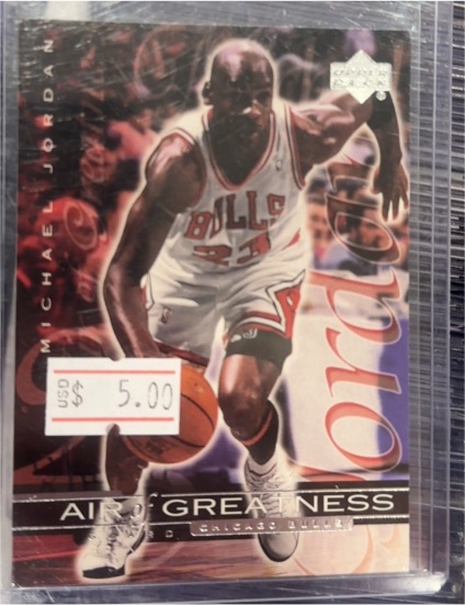 1999-00 Upper Deck #136 Michael Jordan Air of Greatness — front