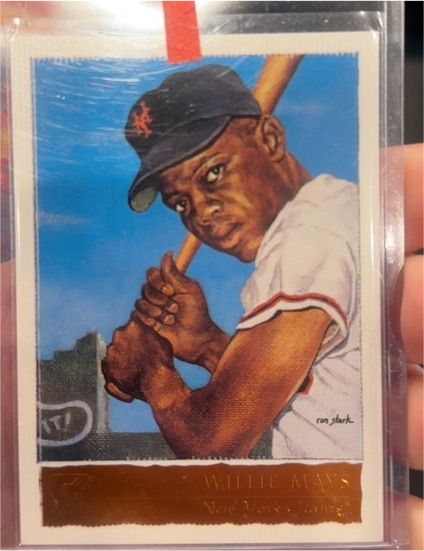 2001 Topps Gallery #50 Willie Mays — front