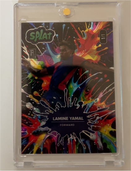 2024 Wild Card Splat #SBTEAL01-LY1 Lamine Yamal — front