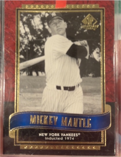 2003 SP Legendary Cuts #91 Mickey Mantle — front