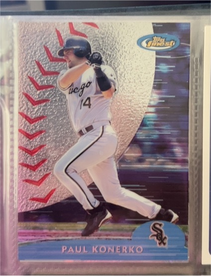 2000 Topps Finest #57 Paul Konerko — front