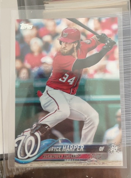 2018 Topps #351 Bryce Harper — front