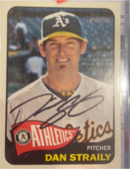2014 Topps Heritage #177 Dan Straily — front
