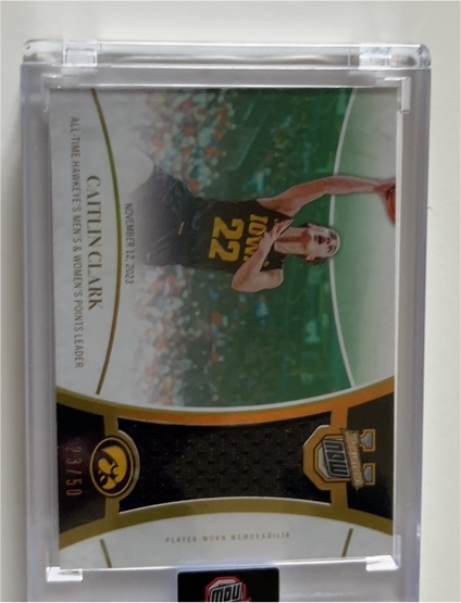 2024 Bowman U Now #16 Caitlin Clark Collegiate Campaign — front