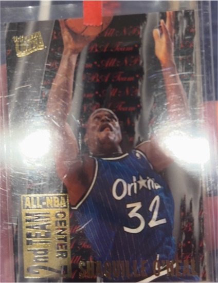1995-96 Fleer Ultra #8 Shaquille O'Neal All-NBA — front