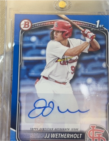 2025 Bowman Chrome #CPA-JW JJ Wetherholt — front
