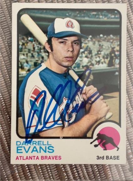 1973 Topps #374 Darrell Evans — front