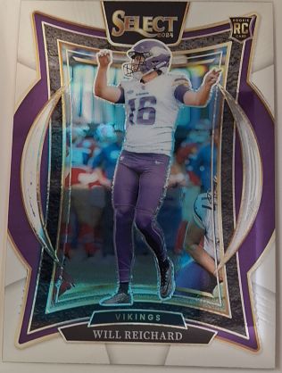 2024 Panini Select #21 Will Reichard — front