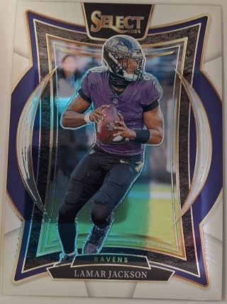 2024 Panini Select #35 Lamar Jackson — front