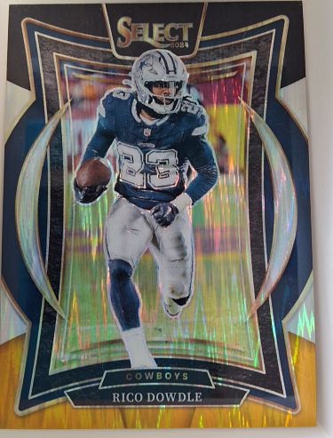 2024 Panini Select #90 Rico Dowdle — front