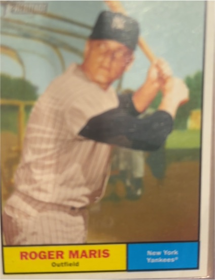 1961 Topps #455 Roger Maris — front
