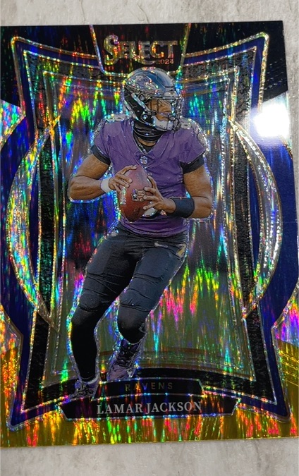 2024 Panini Select #35 Lamar Jackson — front