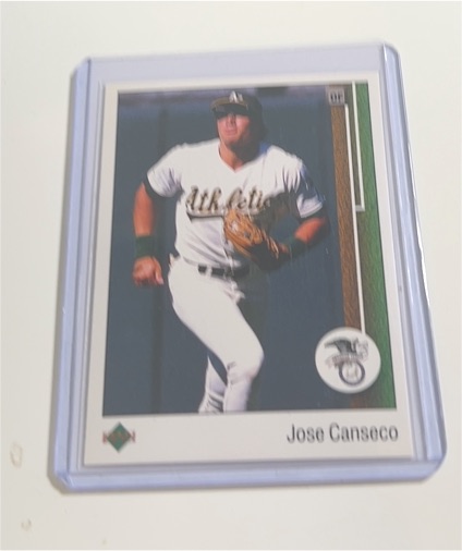 1989 Upper Deck #659 Jose Canseco — front
