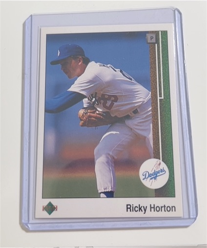 1989 Upper Deck #629 Ricky Horton — front