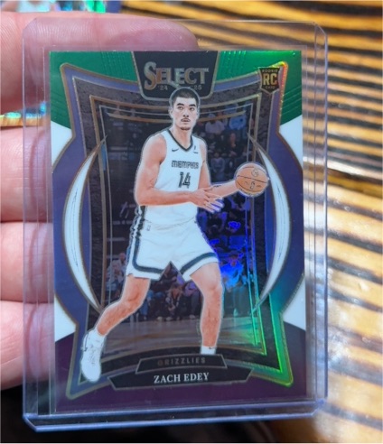 2024-25 Panini Select #98 Zach Edey — front