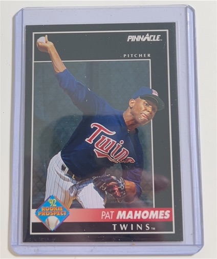 1992 Pinnacle #472 Pat Mahomes — front