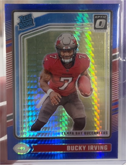 2024 Donruss Optic #216 Bucky Irving — front