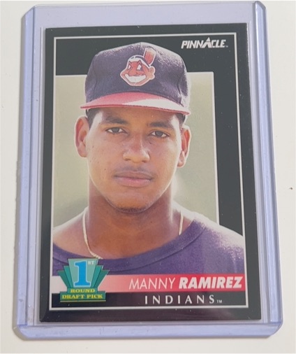 1992 Pinnacle #295 Manny Ramirez — front