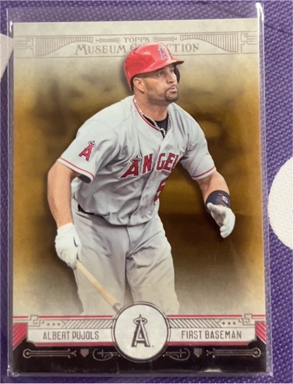 2015 Topps Museum Collection #16 Albert Pujols — front
