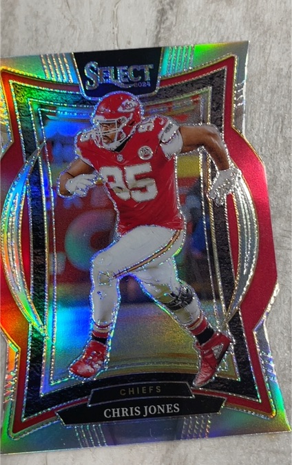 2024 Panini Select Concourse Level #19 Chris Jones — front