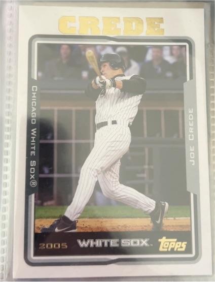 2005 Topps #235 Joe Crede — front