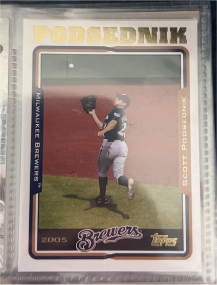 2005 Topps #34 Scott Podsednik — front