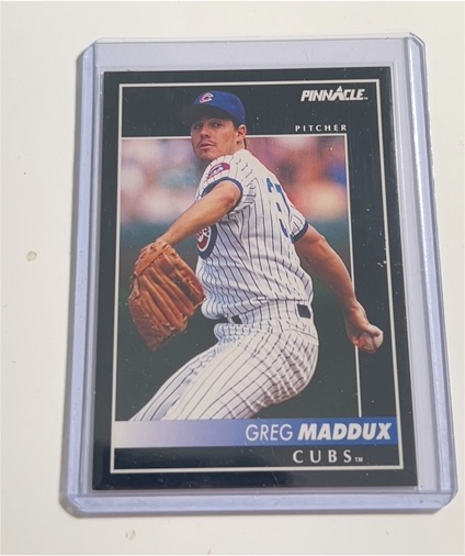 1992 Pinnacle #65 Greg Maddux — front