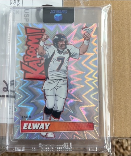 2019 Panini Absolute Kaboom! #K-JE John Elway — front