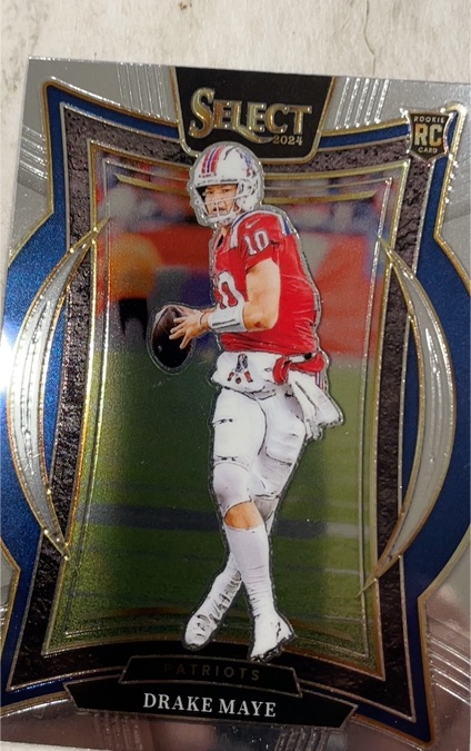 2024 Panini Select #27 Drake Maye — front