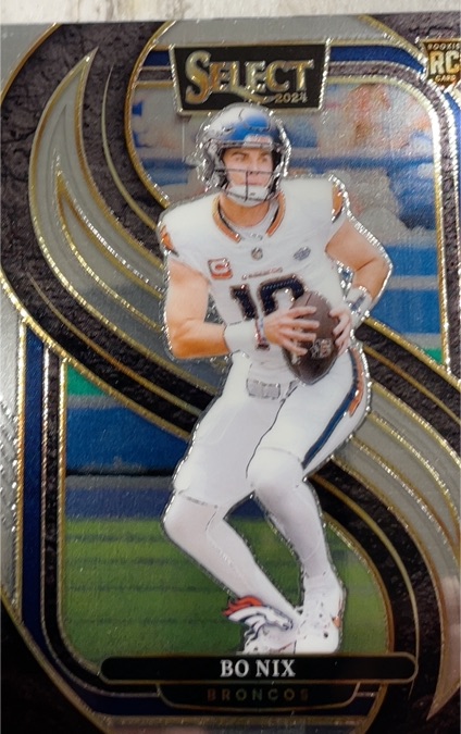 2024 Panini Select Premier Level #117 Bo Nix — front