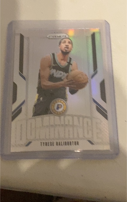 2024-25 Panini Prizm #16 Tyrese Haliburton Dominance — front