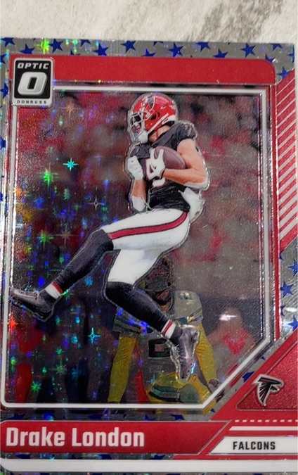 2024 Donruss Optic #10 Drake London — front