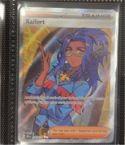 2025 Pokémon TCG Sv: Prismatic Evolutions #142/131 Raifort — front